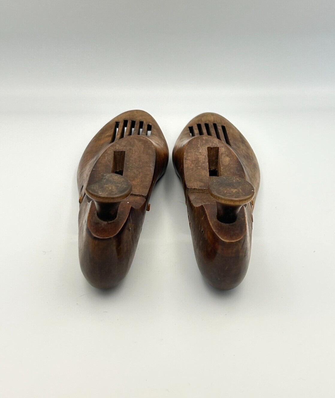 Vintage Wooden Shoe Tree Keepers Stretchers Forms 10.75"L