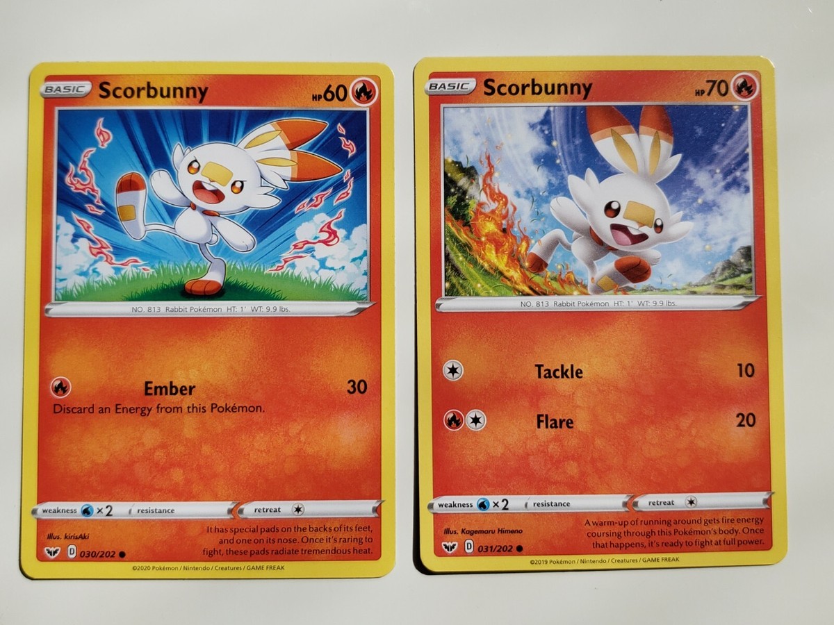 scorbunny pokemon card POKÉMON TCG Galar Collection Scorbunny main image 1
