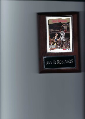DAVID ROBINSON PLAQUE SAN ANTONIO SPURS BASKETBALL NBA  C2