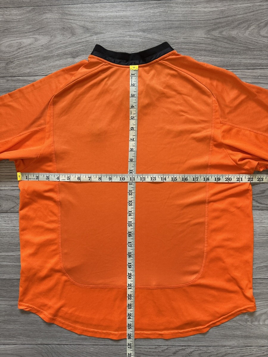Netherlands 2000 2002 Home Football Shirt Soccer Jersey Orange