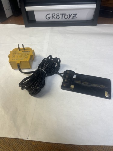 1 AURORA AFX GOLD 16V WALL TRANSFORMER W/ "A" PLUG 70’s Slot Car Track W/BLOCK