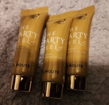 3 x The Route Party Peel Golden Illuminizing 0.27 Oz Each NWOB