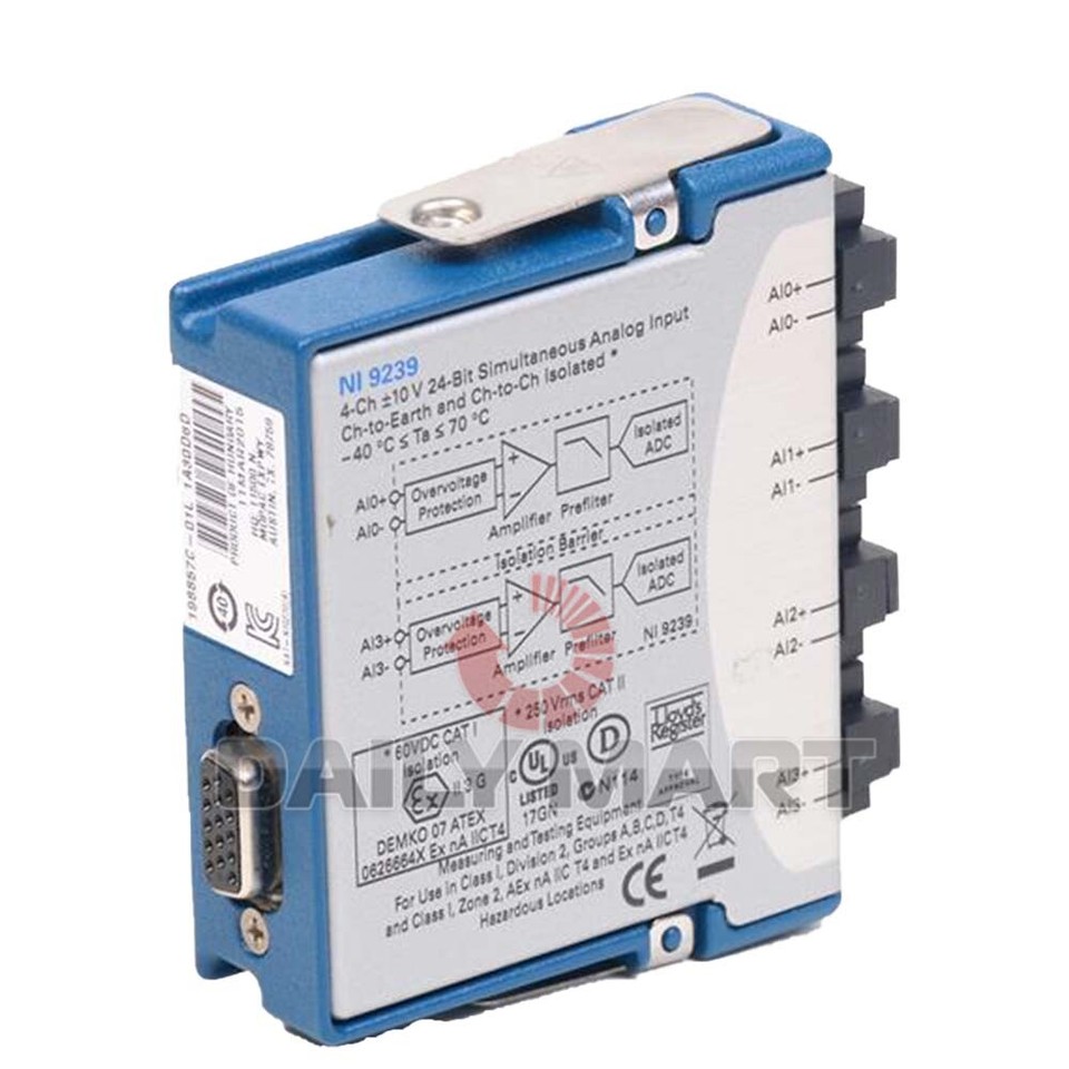 New In Box NATIONAL INSTRUMENTS 9239 779593-01 Acquisition Card Module ...