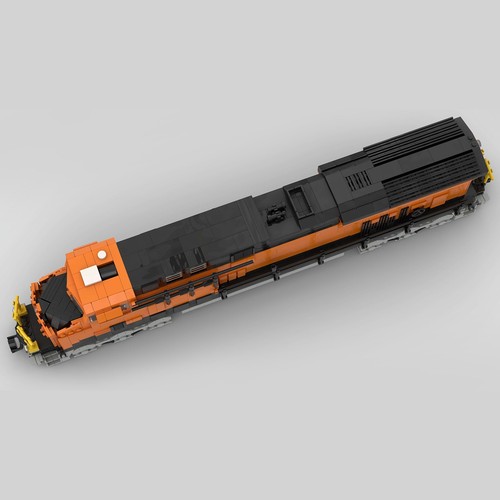ZITIANYOUBUILD ES44AC BNSF- 8wide 1797+ Pieces Model Building Toys Set MOC Build - Picture 3 of 6