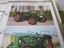 Traktor Holder  Kleinschlepper A 10, A 12, B 12, 1954 Datenblatt  02