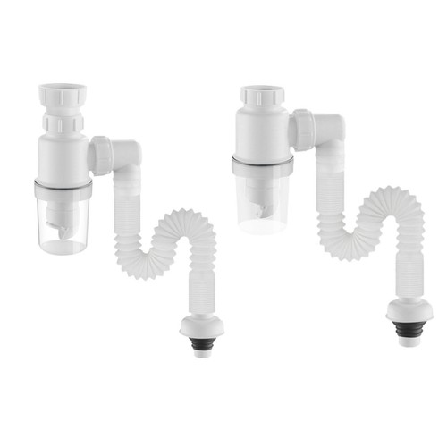 Sink Drain Pipe Adapter Flexible Sink Drain Pipe Expandable Tubular Drain Tubing
