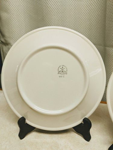 VTG Mid Century 3 Homer Laughlin BEST CHINA American Rose Dinner Plates 9 3/4" - Picture 4 of 6