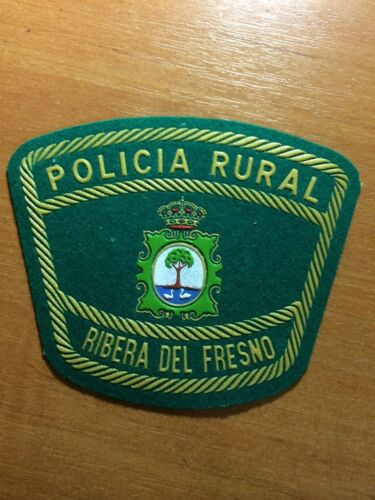 PATCH POLICE SPAIN - RIBERA DEL FRESNO (EXTREMADURA) - ORIGINAL!  - Picture 1 of 2