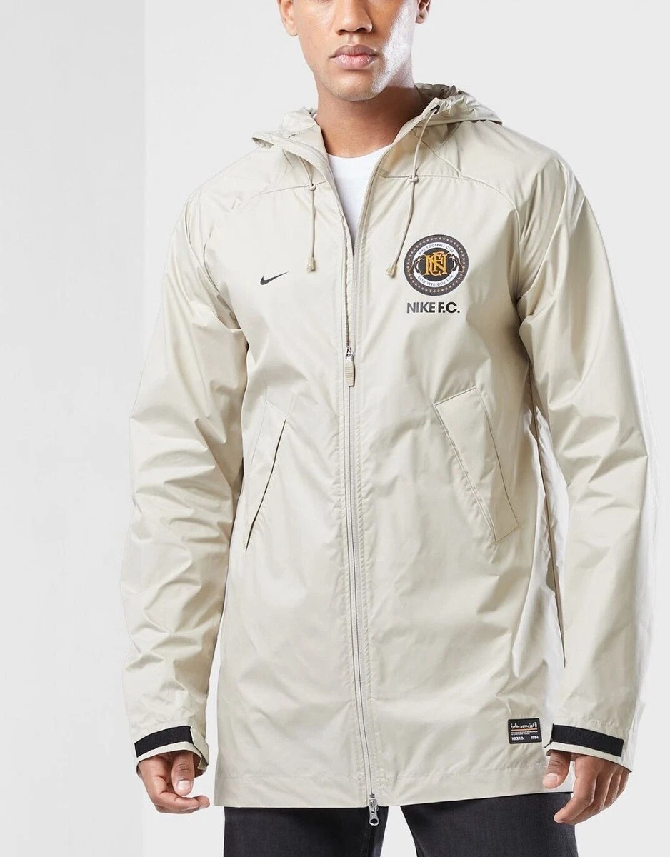 Nike F.C. Storm FIT Men s Hooded Football Rain Jacket RRP 99.95