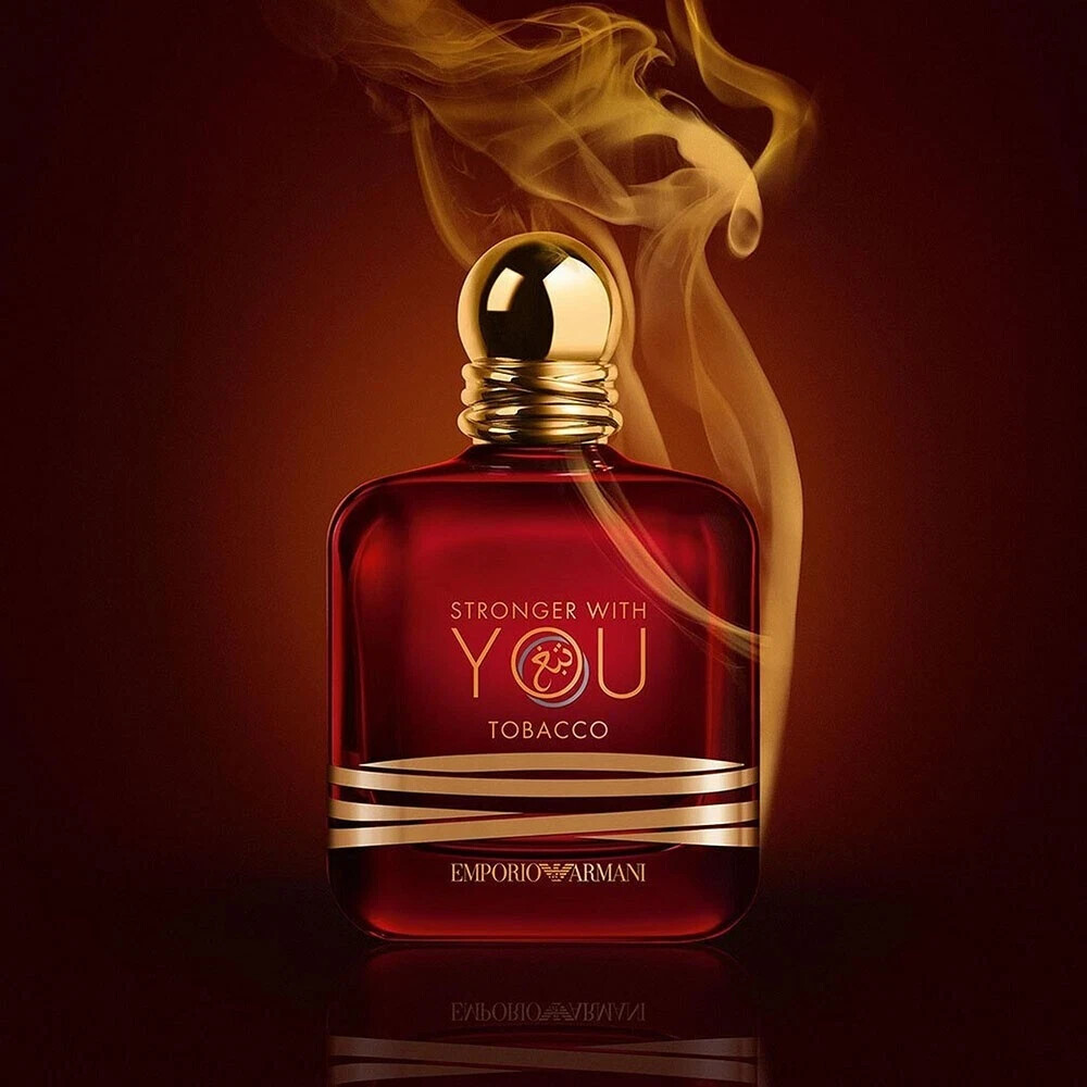emporio armani you tobacco Stronger With You TOBACCO by EMPORIO For Men 100ml EDP Spray EXCLUSIVE  EDDITION