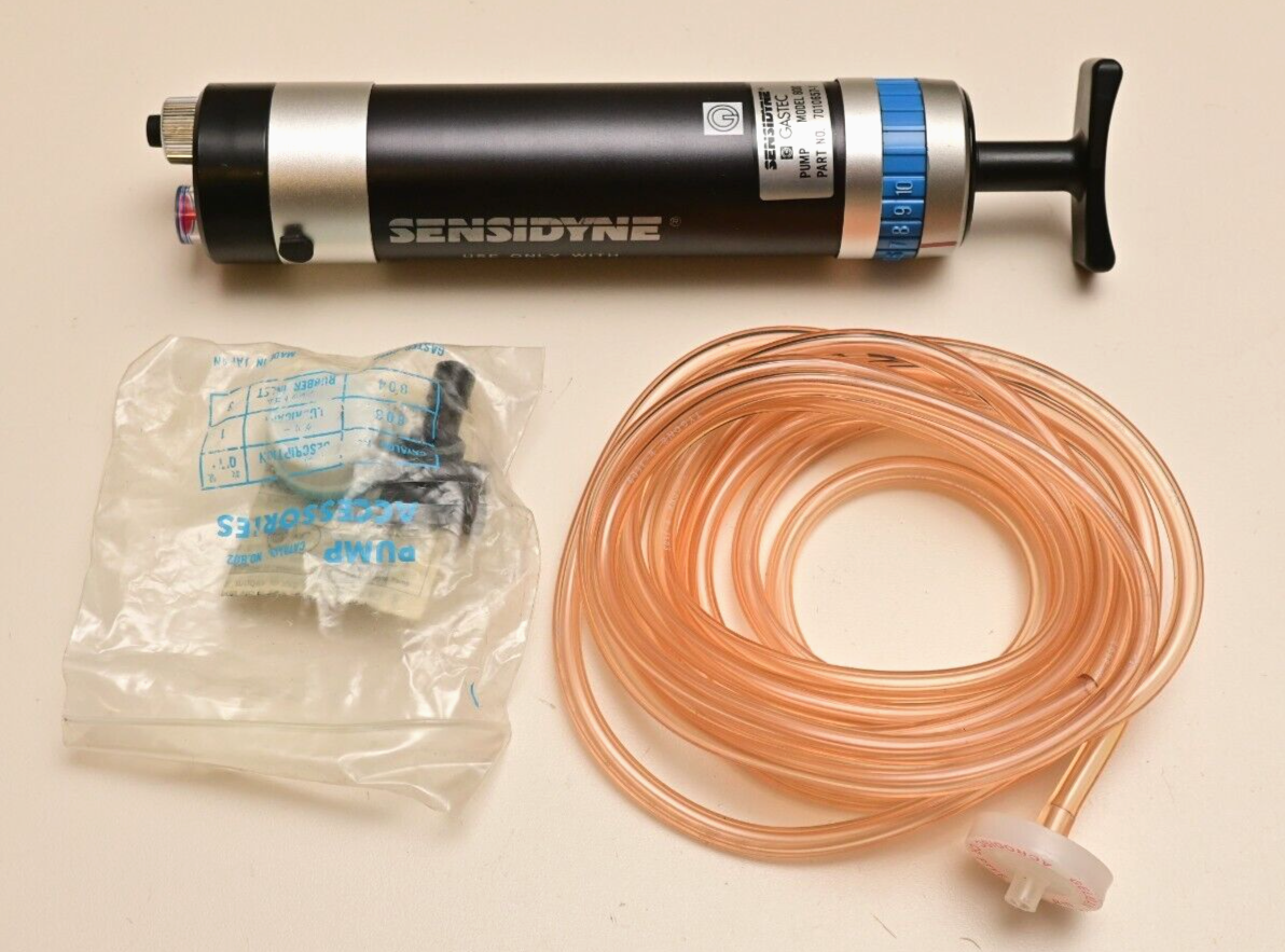 Gastec Sensidyne Model 800 Gas Sampling Pump Manual 70106571 w