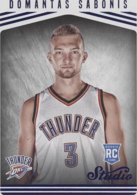 2016-17 Panini Studio - Domantas Sabonis #178 - 1 of 2