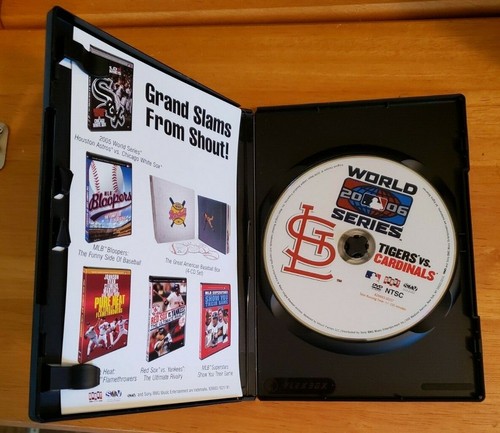 2006 MLB Baseball World Series Detroit Tigers vs. St. Louis Cardinals DVD - Foto 3 di 3