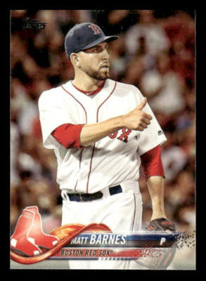 2018 Topps #152 Matt Barnes Boston Red Sox