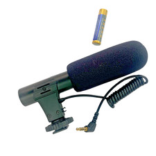 Unbranded Video Microphone fits Android Manual  Battery Included Mic-05