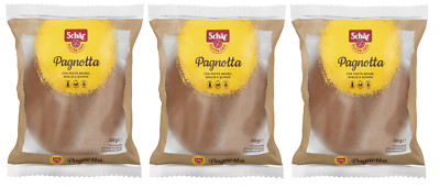 3x Dr. Schär Gluten Free Pagnotta Laib mit Sauerteig, Hirse und Quinoa 300g