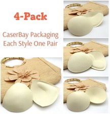 Bikini Pad, Bra Inserts Push-up Pad Chest Pads Enhancers Triangle Shape Circular