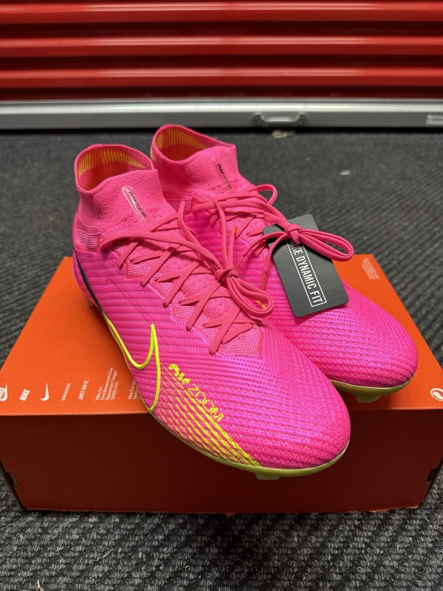 NIKE ZOOM MERCURIAL SUPERFLY 9 ELITE FG P Pink Blast FD0241
