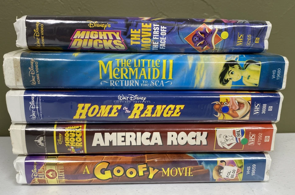Disney VHS Tapes- 5 Movies See Pictures - Image 3 of 4