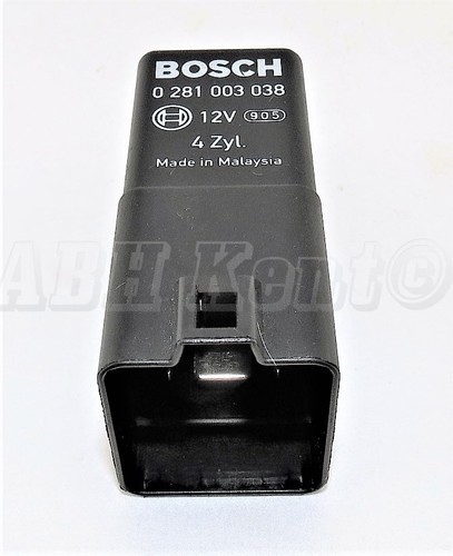 Seat VW Audi Diesel 9-Pin Glow Plugs Relay Bosch 0281003038 038907281D RB6 4 Zyl - Picture 3 of 7
