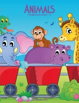 Animals Coloring Book For Kids 1 & 2