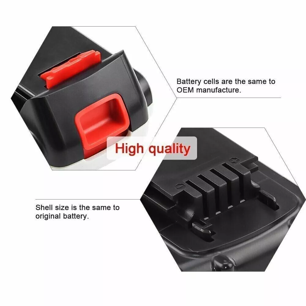 20V For Black and Decker 20 Volt Lithium Battery or Charger LBXR20 LST220  LBX20