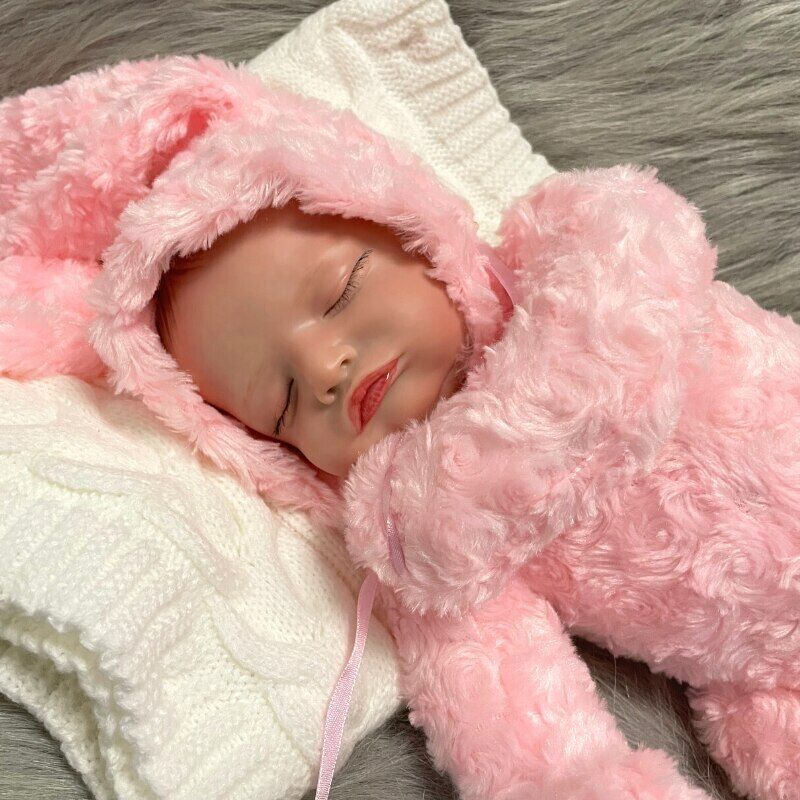 UK Reborn Baby Doll 19 Sleeping Baby Girl or Boy 