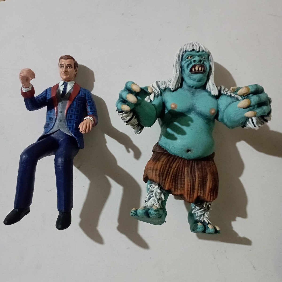 George time traveler and Morlock For Time Machine 1/12 scale, Not