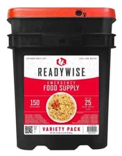 Readywise Emergency Food Supply, 150 servings, 14 lbs 5.12 oz (6.50 kg)