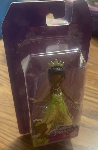 Figura Muñeca Mattel Disney Princesa Tiana 3 pulgadas Rana Juguete Niña Negra ¡NUEVA SELLADA! - Imagen 3 de 10