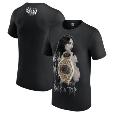WWE RHEA RIPLEY BACK ON TOP T-SHIRT OFFIZIELL ALLE GRÖSSEN NEU AUTHENTISCH