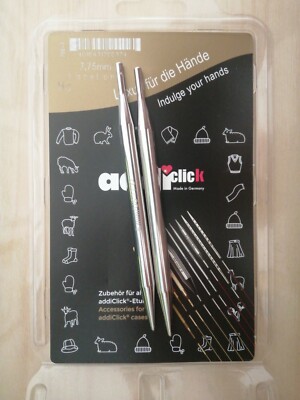 addi Click Lace Long Tips austauschbare Rundstricknadeln - 8 mm