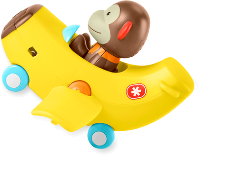 Monkey Peelin' Out Plane Toy - Picture 4 of 5