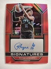 2023 Prizm WNBA Rhyne Howard Signature Auto Red /99 2nd yr