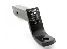 FORD Truck Trailer Tow Hitch Ball Mount 2 1/4" Rise x 4" Drop x 1" Hole in Black