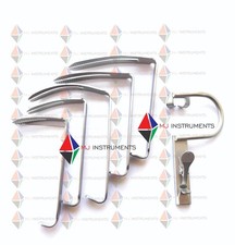 Boyle Davis Mouth Gag With Tongue 5 Blades German Stainless Steel CE