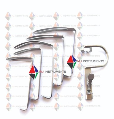 Boyle Davis Mouth Gag With Tongue 5 Blades German Stainless Steel CE