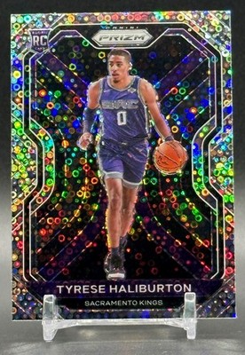 2020-21 Panini Prizm TYRESE HALIBURTON FAST BREAK VARIATION RC 