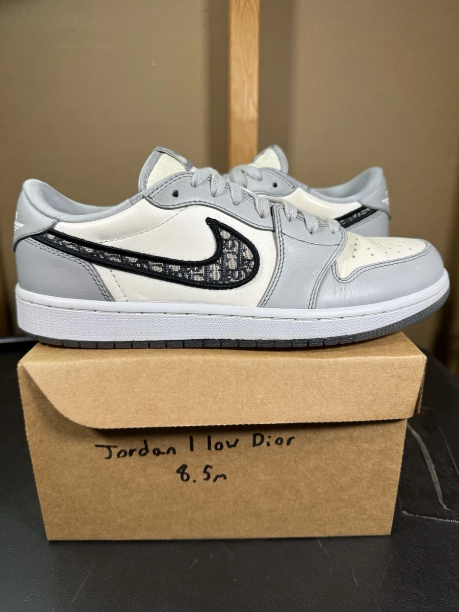 Las mejores ofertas en Dior x Air Jordan 1 Low Gray | eBay