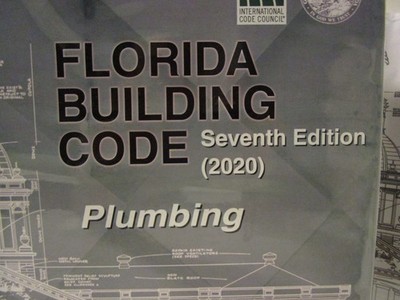 Florida Building Code Plumbing Seventh Edition 2020 Ring Bound w/Tabs