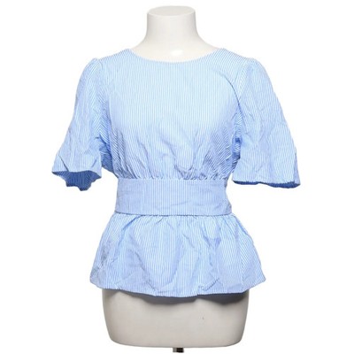 Cupshe, Wickeltop, Größe: L, Blau/Weiß, Elasthan/Polyester/Viskose #Jcw
