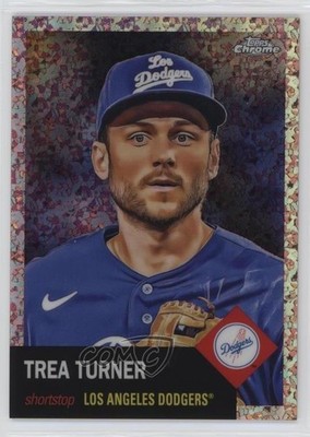 2022 Topps Chrome Platinum Anniversary 31/75 Trea Turner #60 o7m