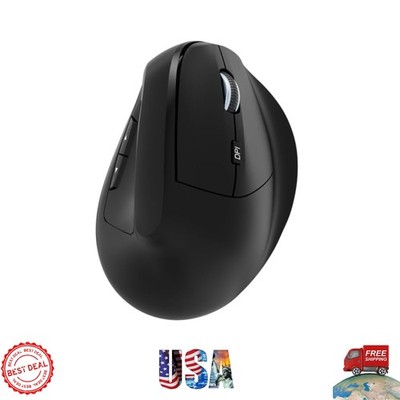 Rechargeable Wireless Vertical Mouse - 3200DPI Ergonomic Design for Pain Relief
