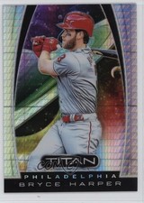 2019 Panini Chronicles Titan Hyper Prizm 97/299 Bryce Harper #9 0g65
