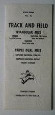1959 Track Field Athletics Phil Knight's Biggest Meet? Oregon vs USC vs Stanford