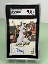2022 Panini Luminance - Year One Signatures Rps Isaiah Likely SGC 9.5 Auto RC