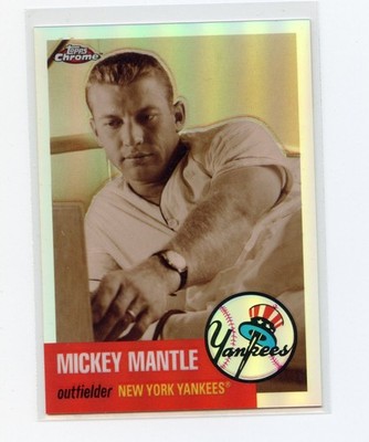 2007 Topps Chrome - The Mickey Mantle Story Mickey Mantle #MMS16 Refractor /500