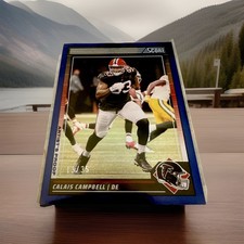 2024 Score - Artist's Proof #12 Calais Campbell /35