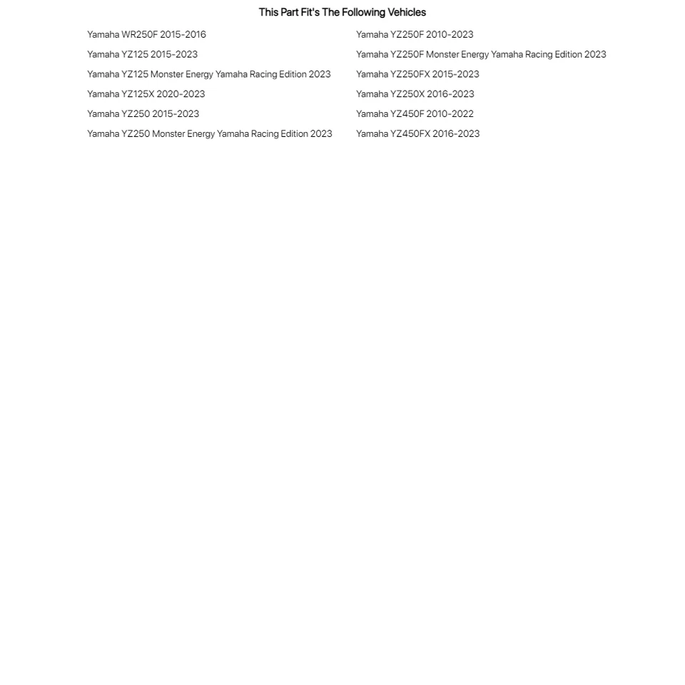 Dispositivo de arranque de lanzamiento Works Connection Pro para Yamaha YZ250X 2016-2026 Foto 2 de 2