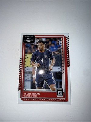 2025-26 Donruss Road to FIFA World Cup OPTIC CHROME #22 Tyler Adams, United Stat